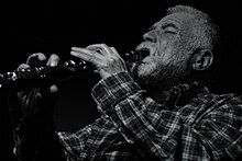 Peter Brötzmann v roce 2012