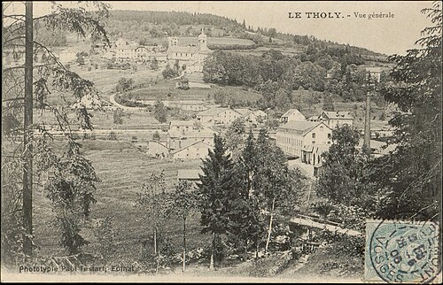 ue générale (carte postale Paul Testart).