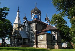 Orthodox church of the Protection of the Holy Virgin in Puchły