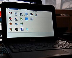 Picture of the new release of Google Chrome OS