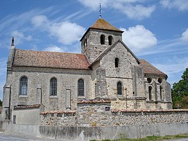Kerk van Courmelois in Val-de-Vresle