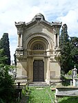 Mausolée de la famille Chayes au cimetière juif dei Lupi (des Loups)