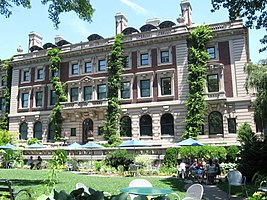 Before the LPC was founded, buildings such as the Andrew Carnegie Mansion were preserved largely based on individual or group advocacy. Cooper-hewitt 90 jeh.JPG