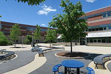 Courtyard, Lincoln-Sudbury Regional High School, Sudbury MA.jpg