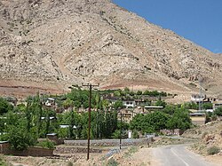 نمایی از روستای ده‌صوفیان