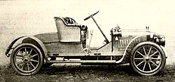 Demeester 10 CV von 1909 (4-Zylinder-Motor)