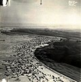 «Доха, вид в направлении на северо-запад», сфотографированная Королевскими военно-воздушными силами во время разведки Катарского полуострова 9 мая 1934 года