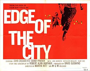 Description de l'image Edge of the City 1957 poster.jpg.