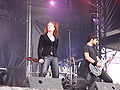 Simone Simons, Ad Sluijter, Hellfest Summer Open Air 2007