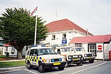 British style police Falklands-Police.JPG