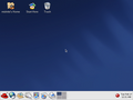 GNOME 2.2 on Red Hat Linux 9 (with no top panel)