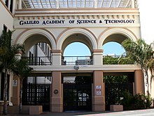 The Galileo Academy of Science & Technology, an SFUSD public school Galileo Academy of Science and Technology entrance.jpg