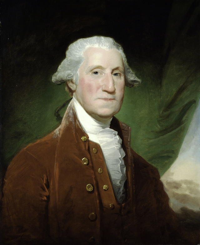 Check Out What George Washington Looked Like  in 1796 