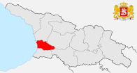 Гурия на карте Грузии