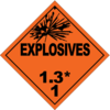 Class 1.3: Explosives