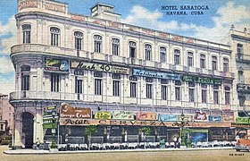 Hotel Saratoga in 1949
