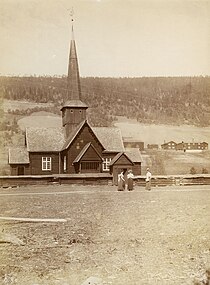 Exterior of the church.