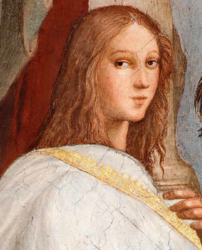 Hipatija Detalj sa Rafaelove slike Atinska škola