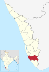 Kollam – Mappa