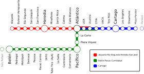 Image illustrative de l’article Réseau des trains interurbains de San José