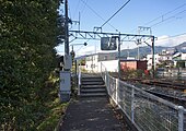 駅出入口（2021年10月）