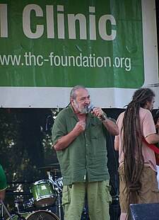 Jack Herer na Portland Hempstalk Festival, 12. září 2009