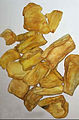 Kripik nangka, Indonesian jackfruit chips.