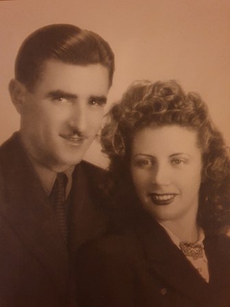 Jean Laune et sa femme.