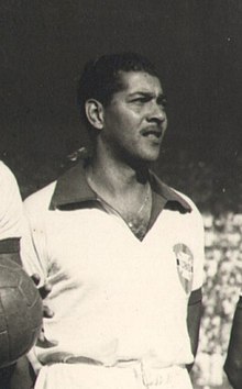 אמאריז'ו במדי נבחרת ברזיל במונדיאל 1950