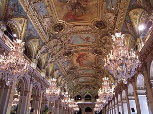 Ceiling of the new salle des fêtes.