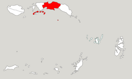 Reggenza delle Molucche Centrali – Mappa