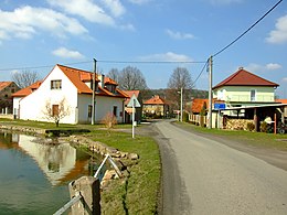 Měňany – Veduta