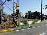 The location of former Mikawa-Ogihara Station (March 2020)