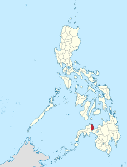Locatie van Misamis Occidental in de Filipijnen