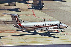 Un Embraer EMB 120 de Comair, similaire à celui impliqué dans l'accident.