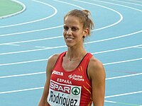 Bronzemedaillengewinnerin Natalia Rodríguez