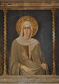 Nicolas Lokhoff. Copy of the picture: Saint Clare by Simone Martini