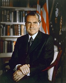 37th President of the United States Richard Nixon (J.D. 1937)