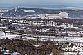 Blick vom Großen Burgberg hinüber zum Sudmerberg