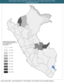 Carte des locuteurs natifs d'une autre langue indigène selon le recensement de 2017.