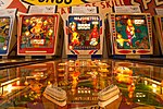 Pinball machines in the Pacific Pinball Museum