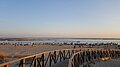 El Portil beach at twilight