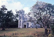 St. Endelienta's Cathedral in Kolonia, Pohnpei State Pohnpei Kolonia Church.jpg