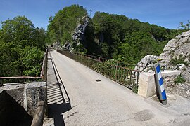 Le pont du Diable (depuis la route).