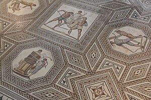 Римська вілла з мозаїками у Неннігу — 1993—1996