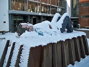 Catafalque by Sean Henry in Winter.