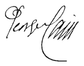 signature de Georges Cain