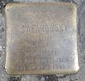 Stolperstein für Rosa Safarowsky (Thüringer Straße 3)