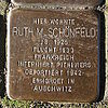 Stolperstein Ruth Schönfeld