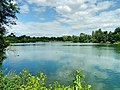 93. Tonndorf, Sommerbad Ostender Teich mit Strandbad Farmsen